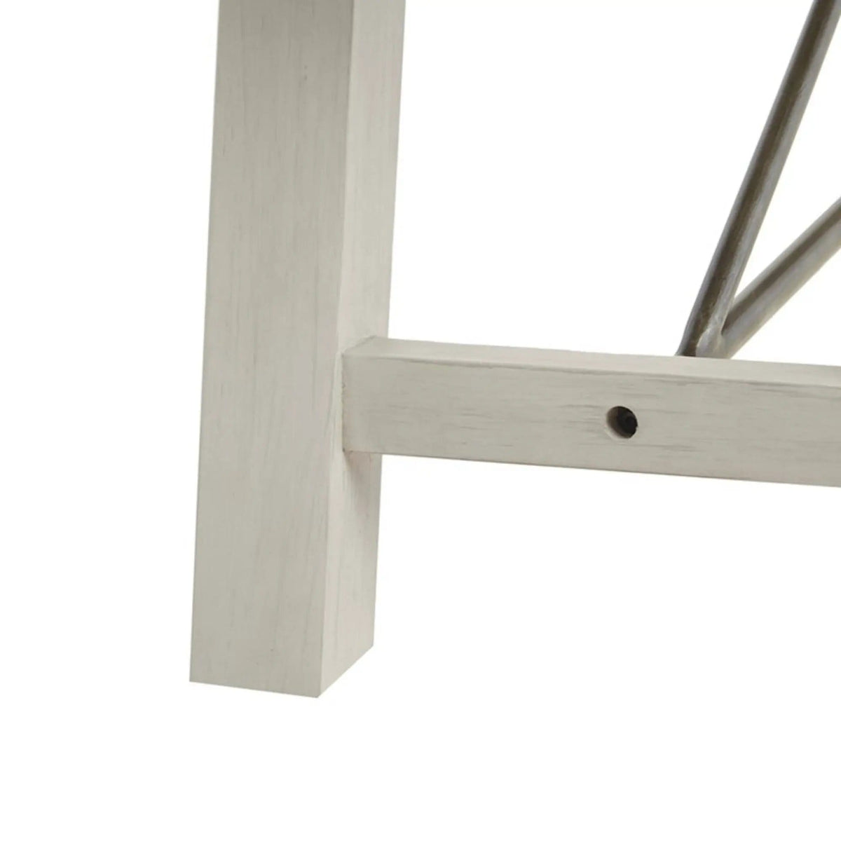 Sonoma Dining Bench | 17 x 66 x 18 in | Solid Wood & Metal | Dining Room