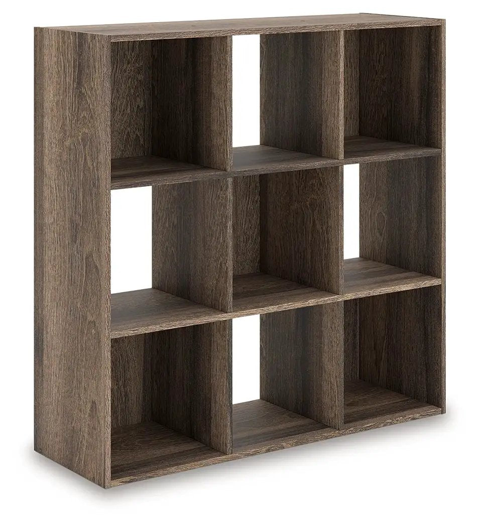 Shallifer Cube Organizer | Weathered Finish | Modern Sanctuary Style | 23.74 Inch Width
