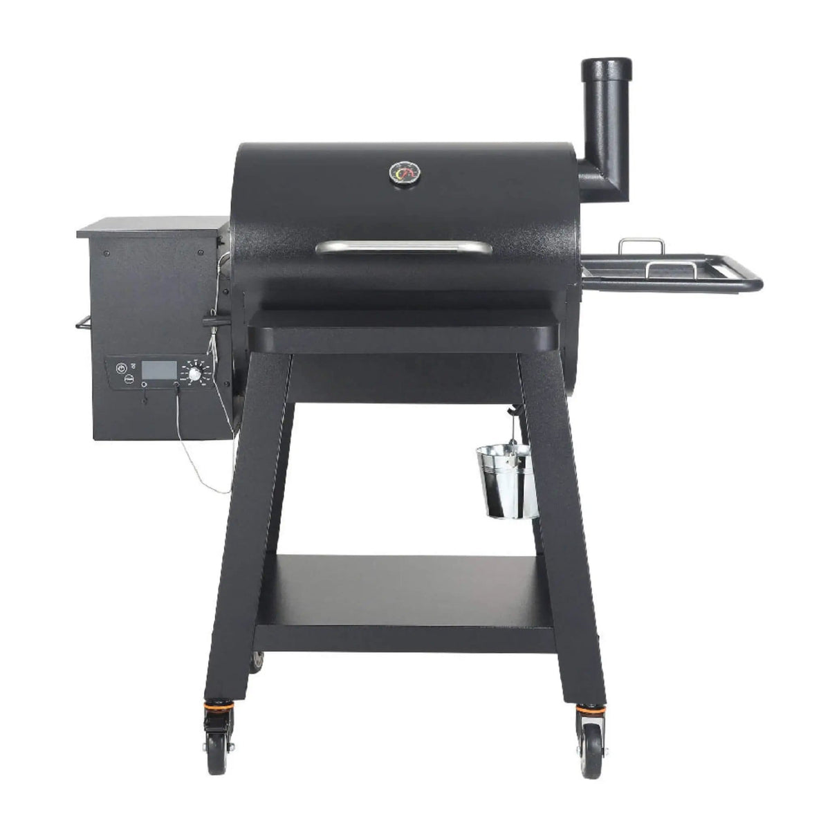 53-Inch Heavy-Duty Portable Wood Pellet BBQ Grill With Cart | 53 Inch | Wood | Outdoor Grill