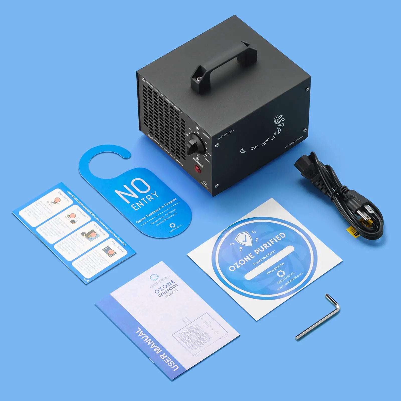 MA5000 Ozone Generator, Replaceable Ozone Plate Option from PriceLows™