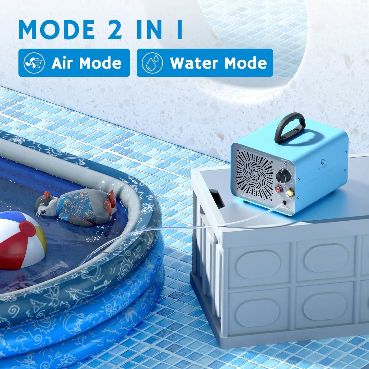 MA25L Dual-Mode Ozone Generator for Air & Water from PriceLows™