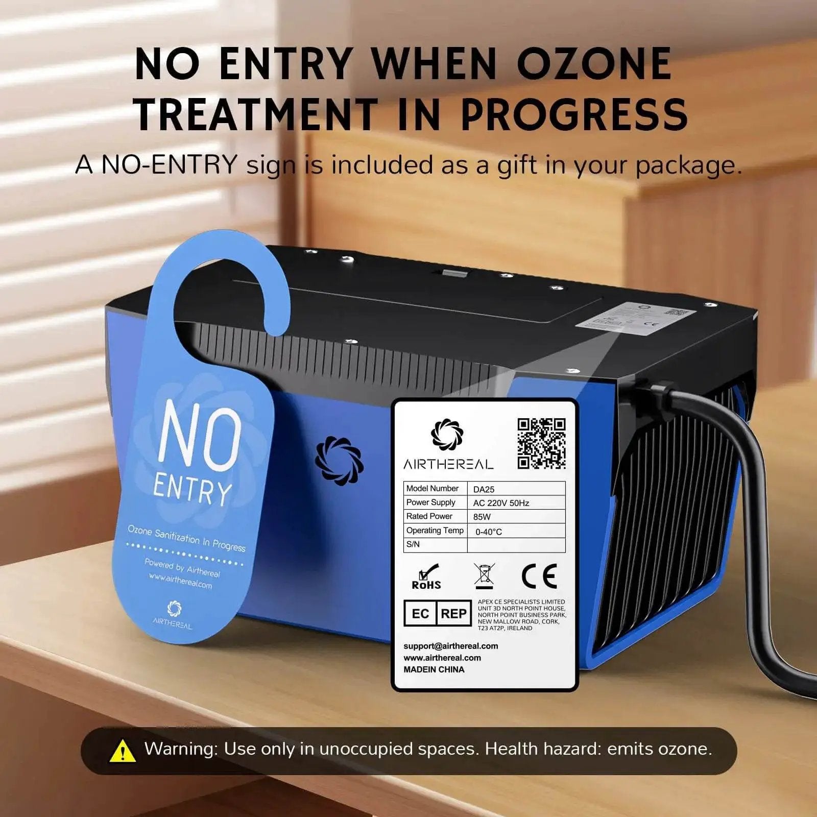 DA25 Desktop Ozone Generator from PriceLows™