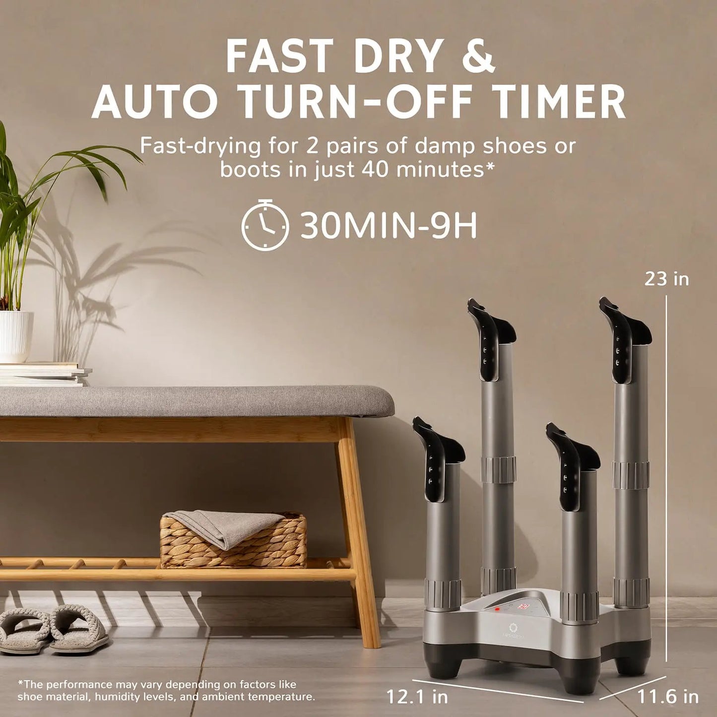 SD20 Boot and Shoe Dryer and Deodorizer with Heat from PriceLows™