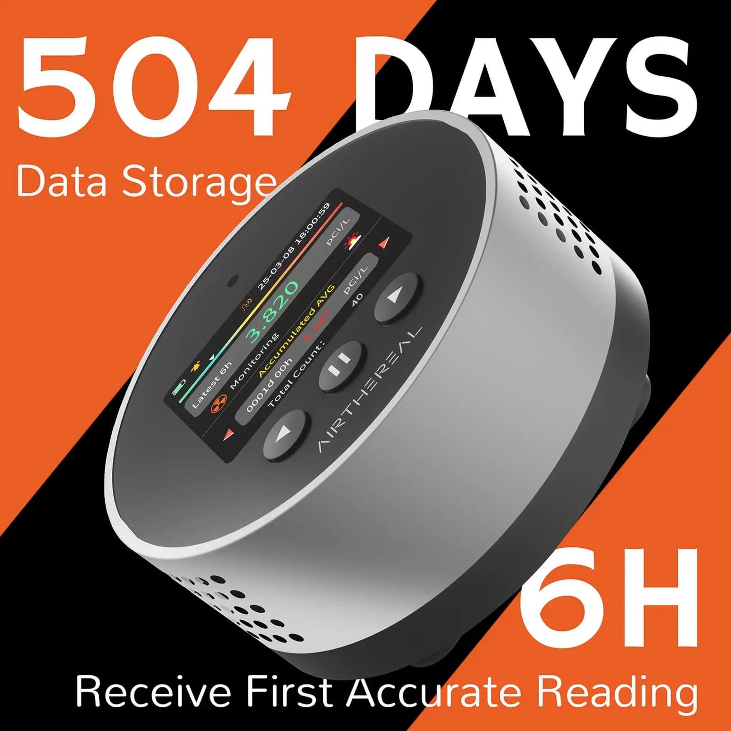RM-65 Radon Detector for Home Basement from PriceLows™
