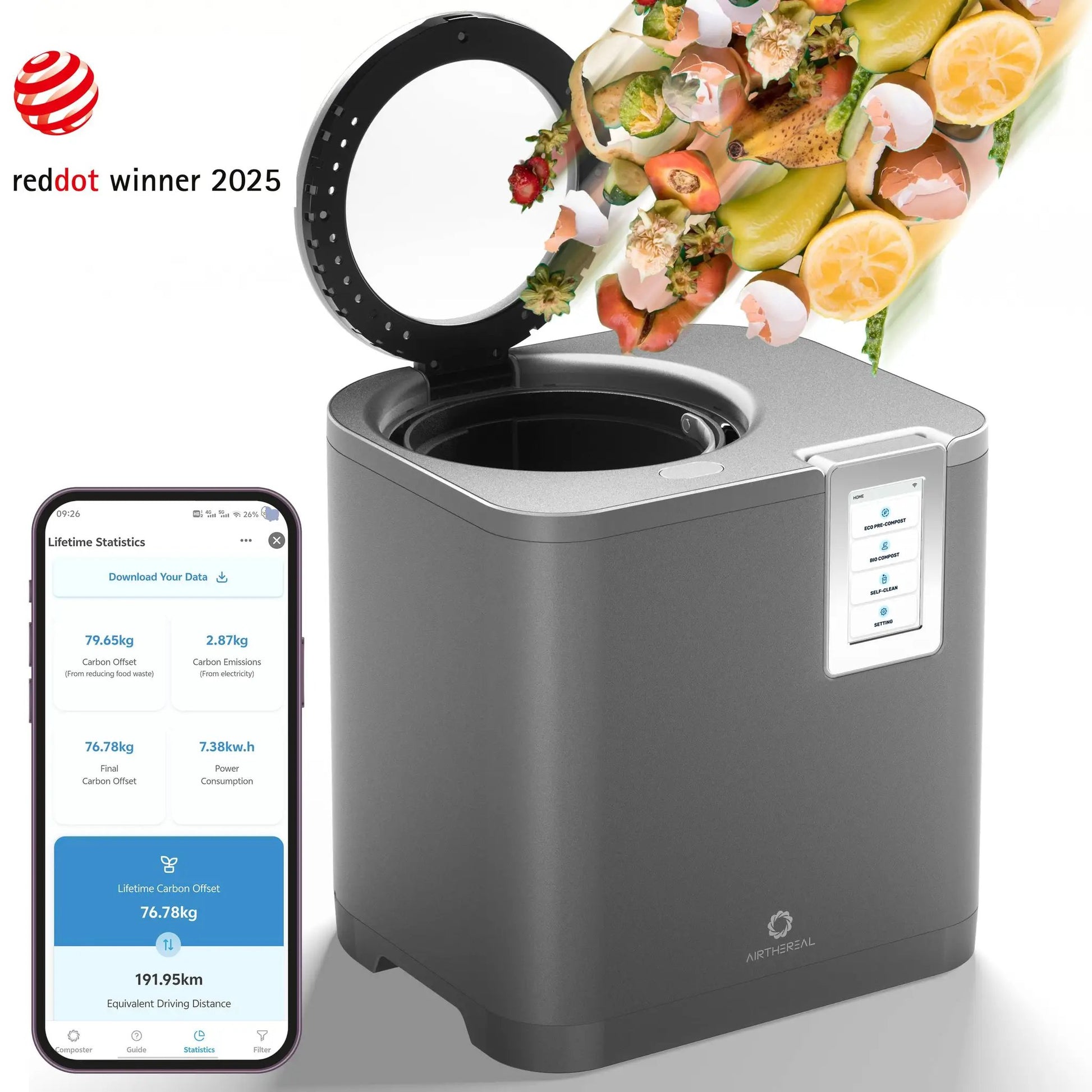 Revive R800 5L WiFi Kitchen Composter from PriceLows™