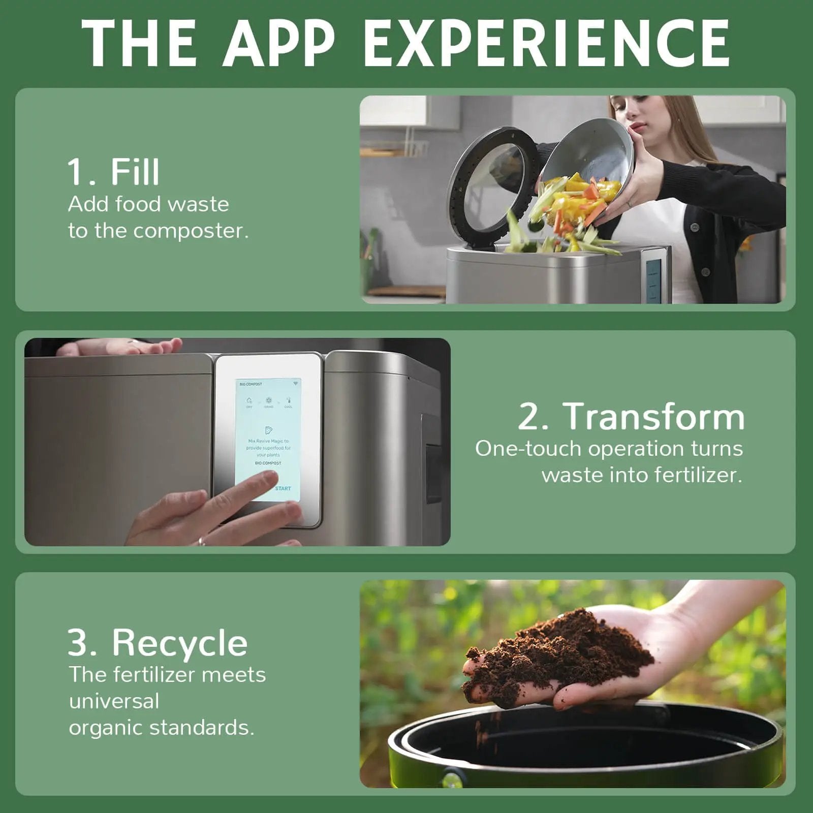 Revive R800 5L WiFi Kitchen Composter from PriceLows™