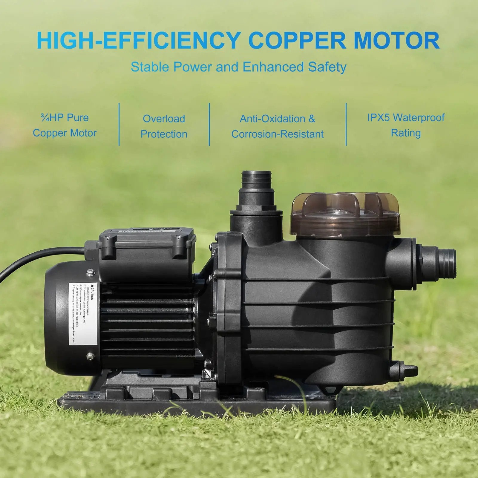 AquaMind Sand Filter Pump from PriceLows™