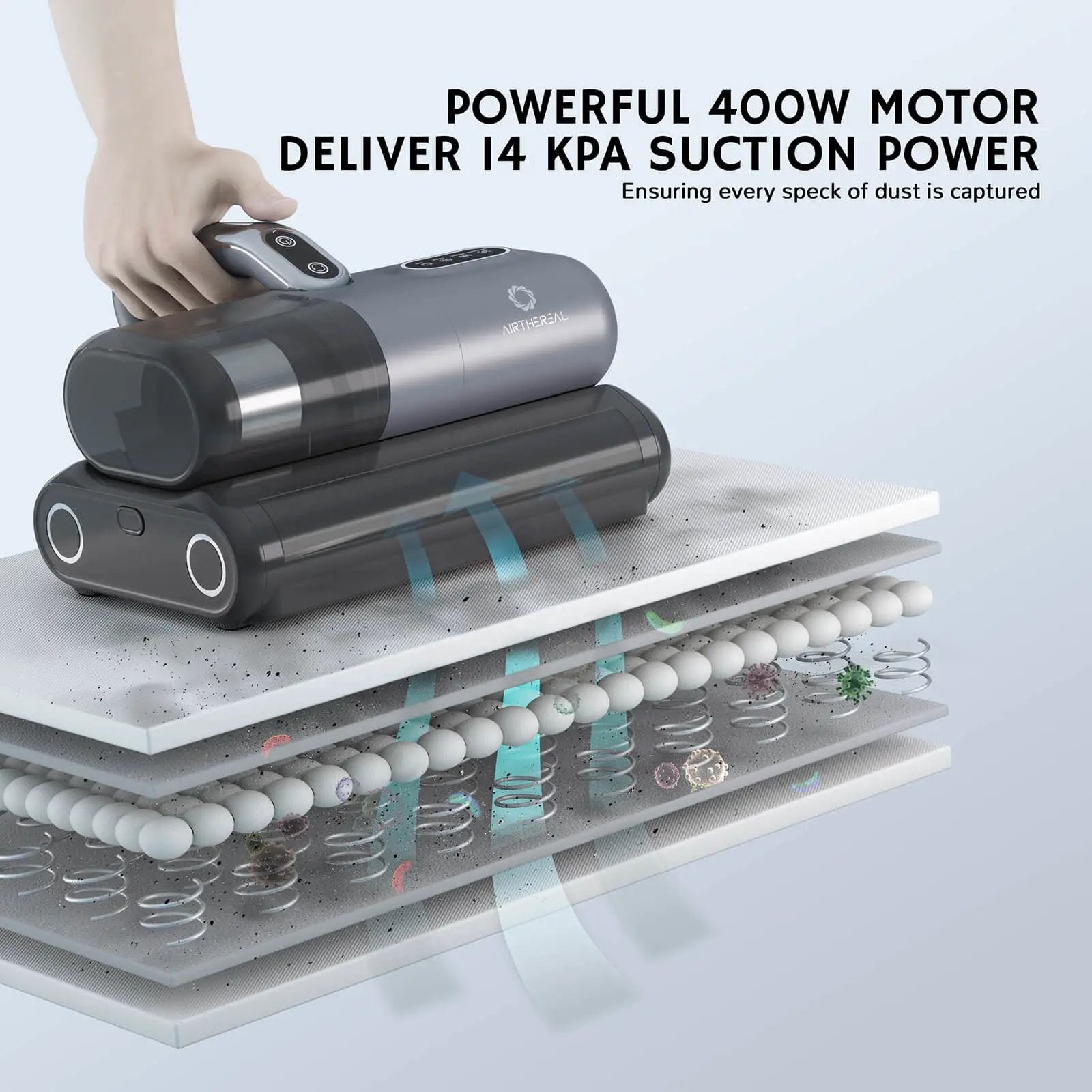 M1 UV Handheld Mattress Vacuum Cleaner from PriceLows™