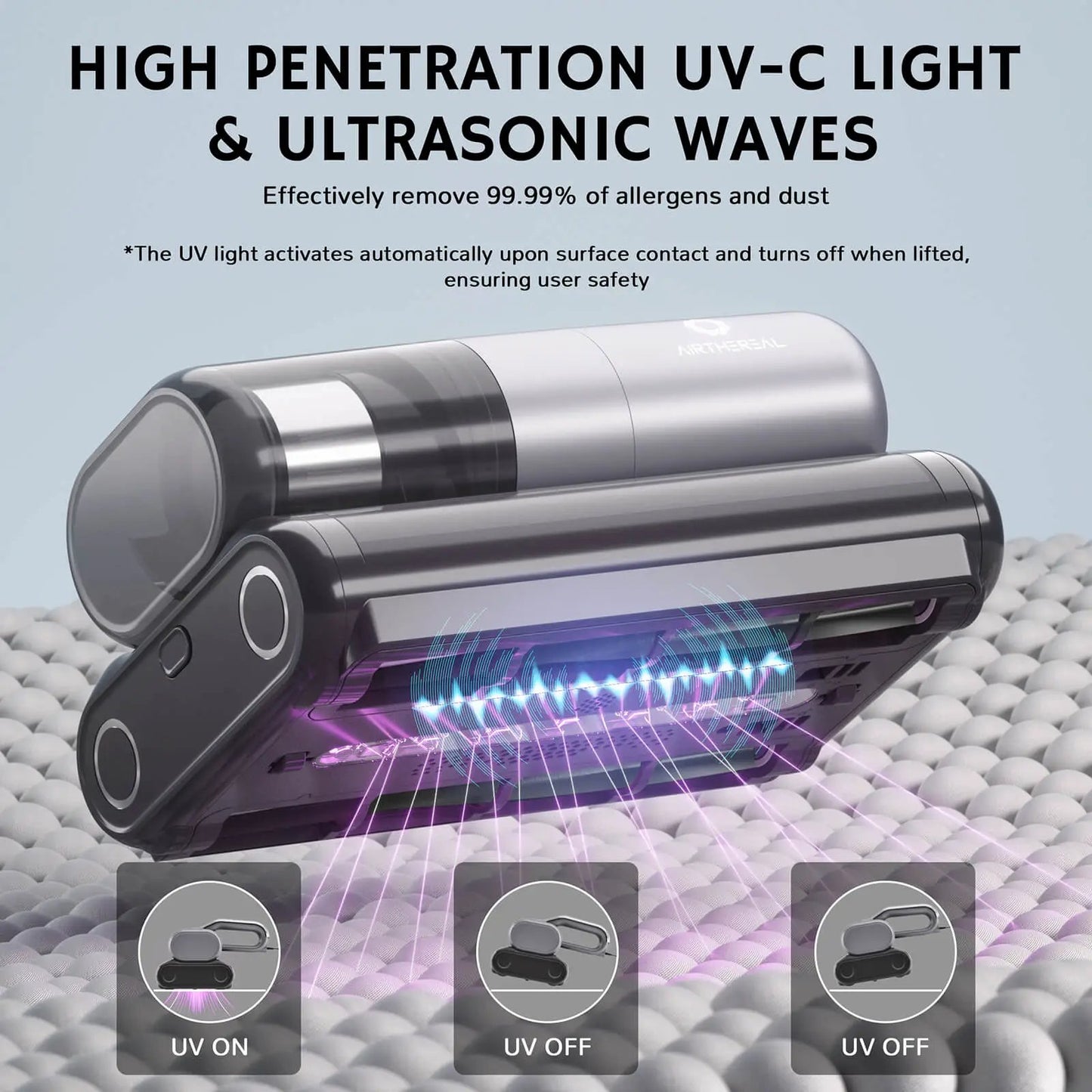 M1 UV Handheld Mattress Vacuum Cleaner from PriceLows™
