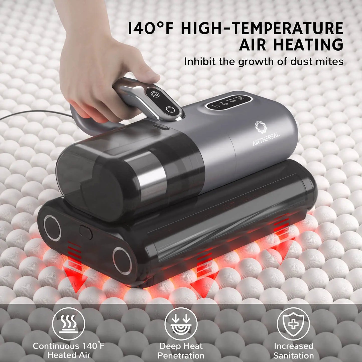 M1 UV Handheld Mattress Vacuum Cleaner from PriceLows™