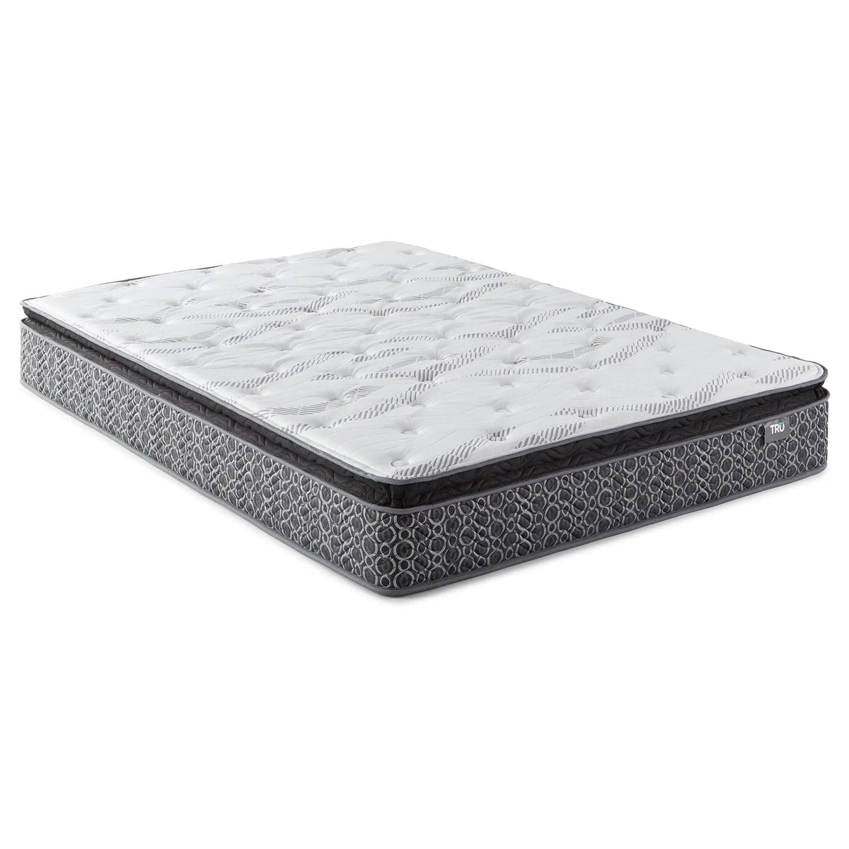Hayes 11-inch Eastern King Pillow Top Foam Hybrid Mattress | 75 x 80 x 11 in | Fabric | Bedroom