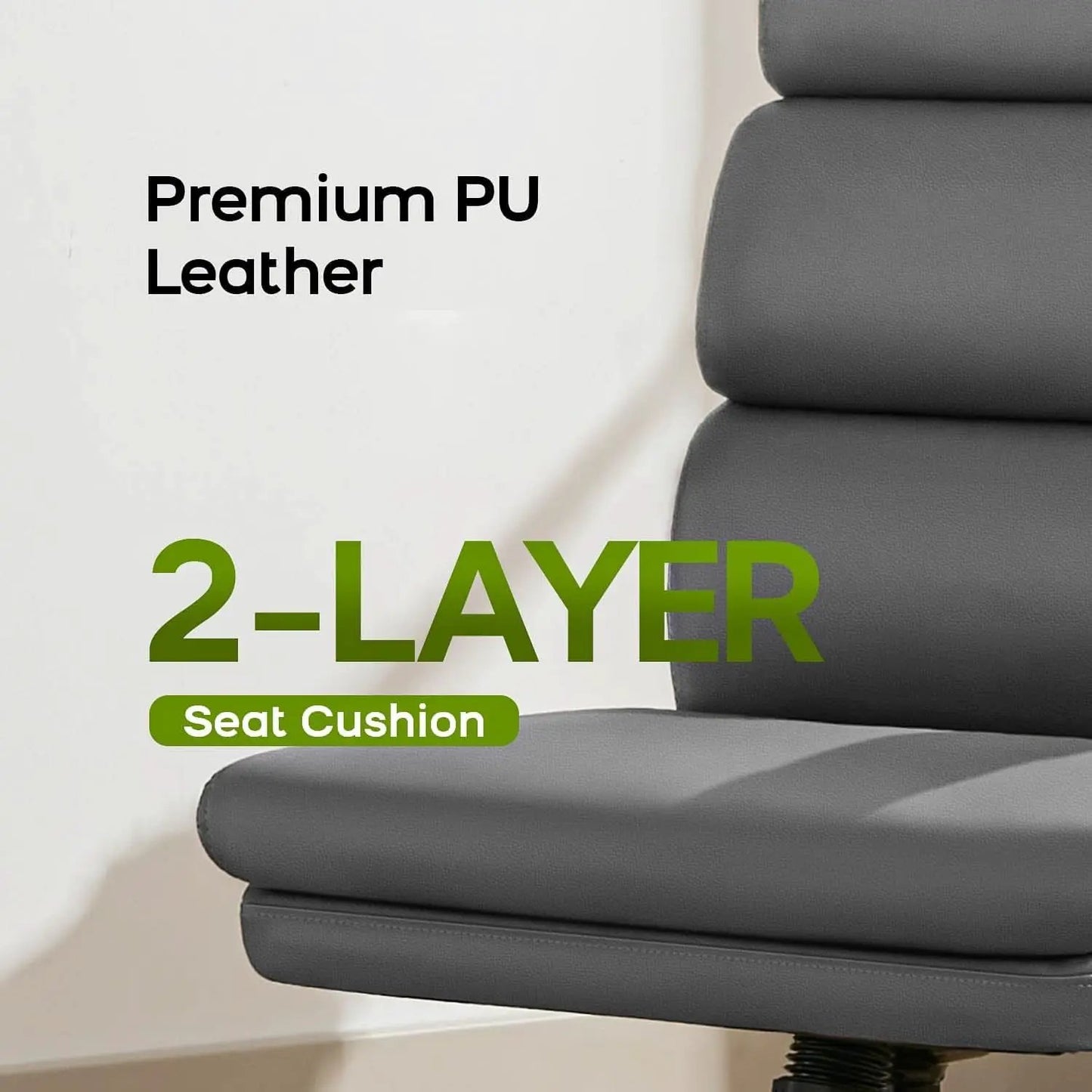 Gray Ergonomic Office Chair With Adjustable Height from PriceLows™