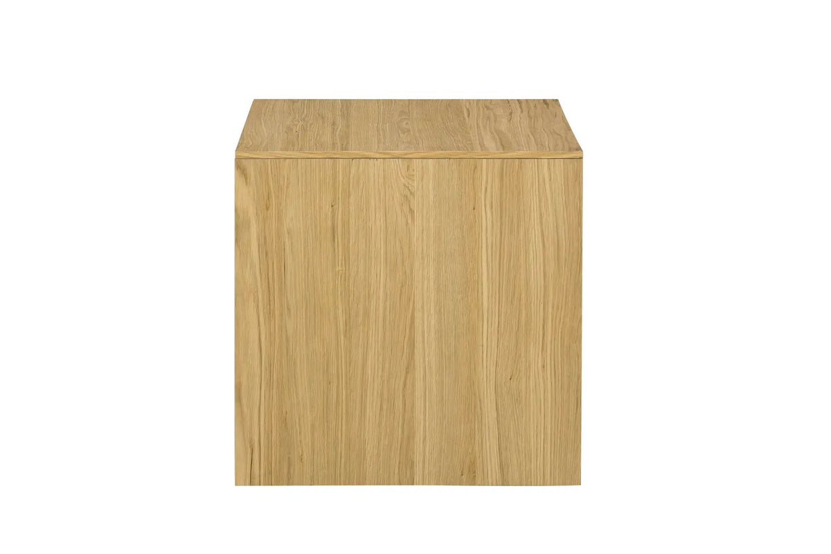 Harold Coffee Table | Wood Finish | Thickened Fixed Tabletop | Warm Classic Design
