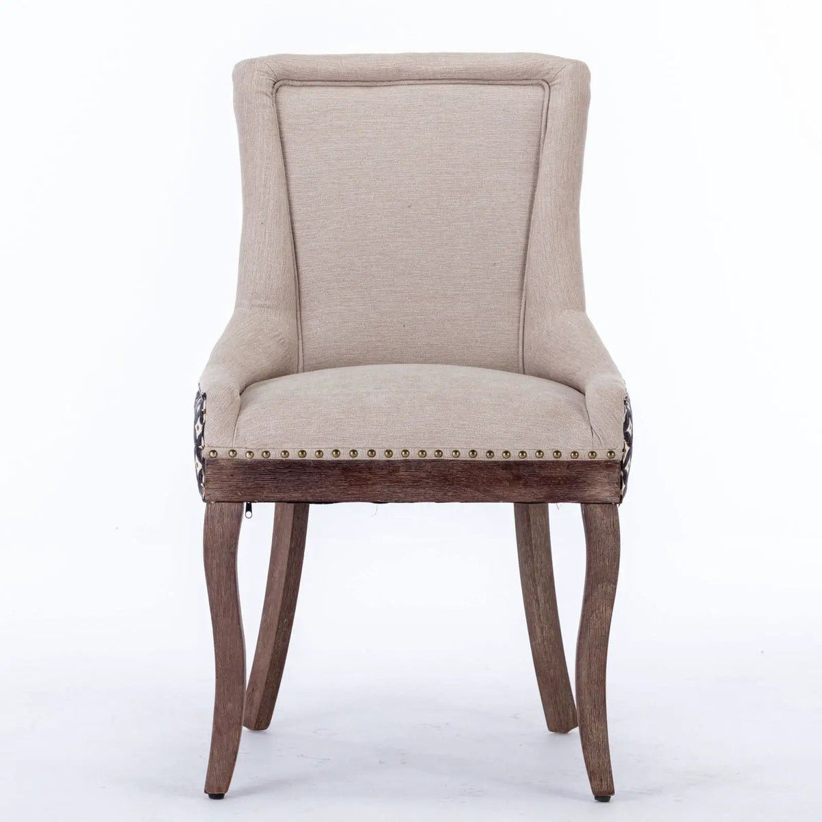 Ultra Side Dining Chairs | Set Of 2 | Luxurious Fabric | Mid-Century Modern Look