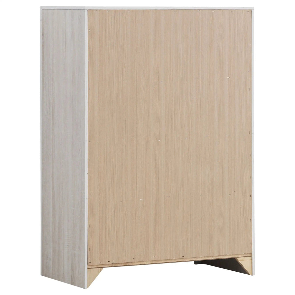 Brantford 4-drawer Bedroom Chest Coastal | 31.5 x 16.25 x 44.75 in | Engineered Wood & Veneer | White