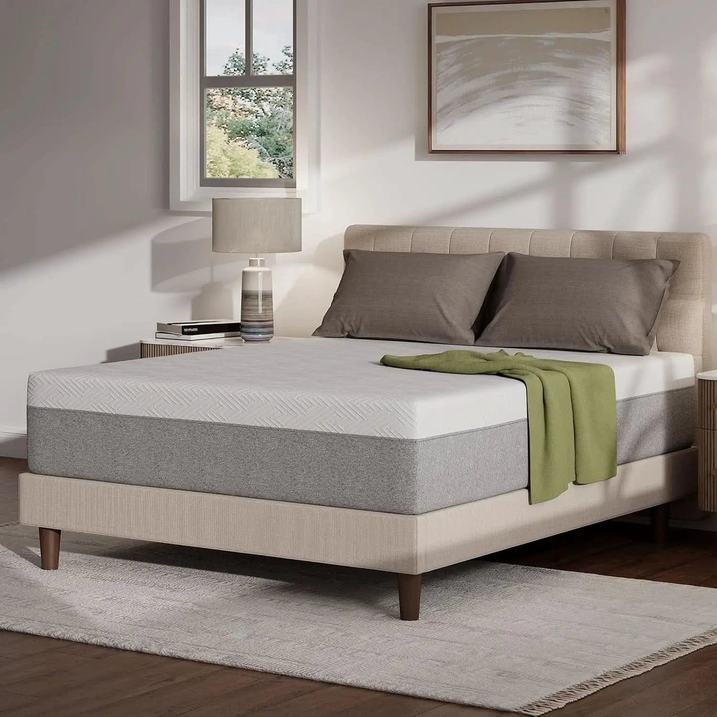 12 Inch King Gel Memory Foam Mattress CertipurUS Certified from PriceLows™