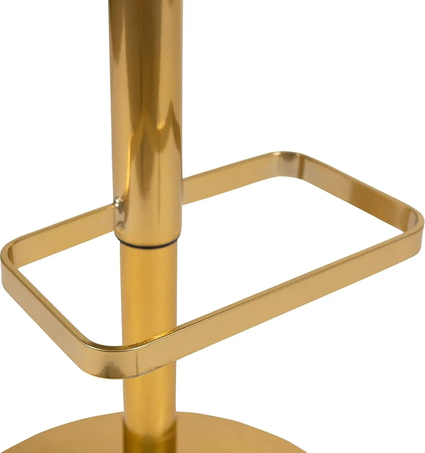 Contemporary Adjustable Height Barstool With Stylish Footrest from PriceLows™
