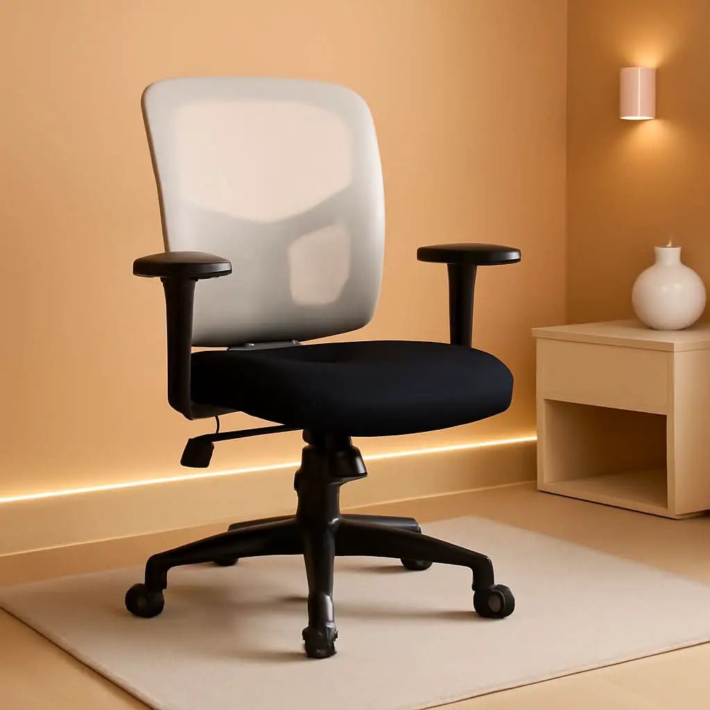Big And Tall Office Chair 400 Lbs Capacity Adjustable Lumbar Support from PriceLows™