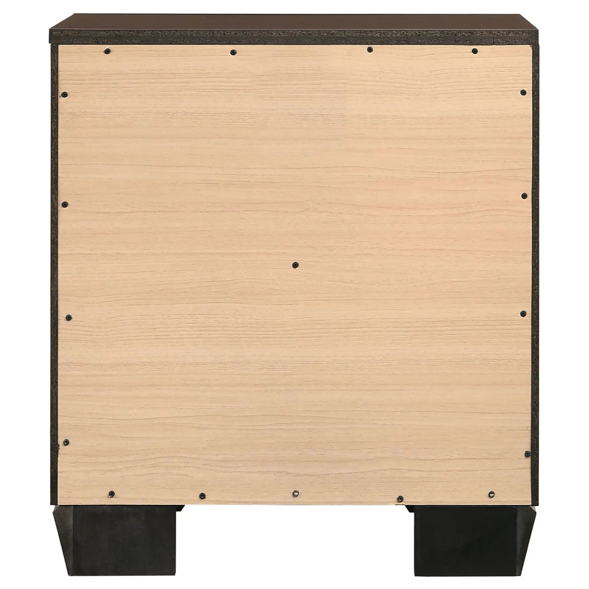 Kauffman 2-drawer Nightstand Dark Cocoa | 23.5 x 16.5 x 27 in | Wood | Bedroom