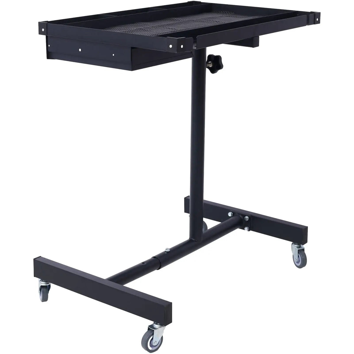 Adjustable Work Table | Tear Down Portable Design | Storage Drawer | 34 To 47.75 Inch Height