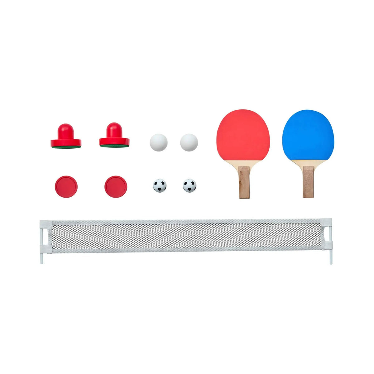 3-In-1 Game Table Combo | 54 Inch | Air Hockey Ping Pong And Foosball | Stack-Up Design
