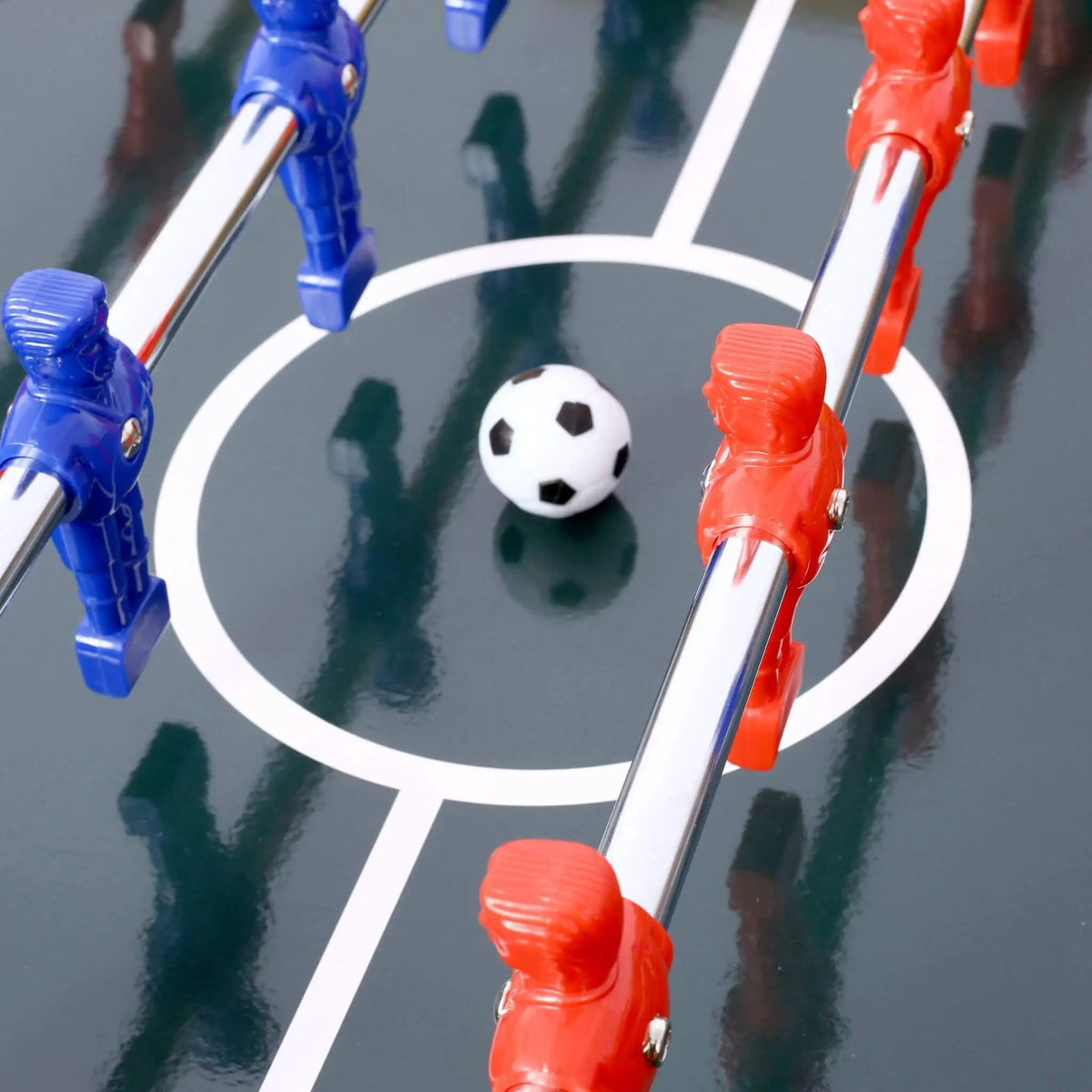 Foosball Table | 54 Inch Hurricane Model | Light Cherry Finish | Accessories Included