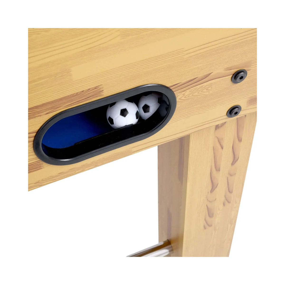 Foosball Table | 54 Inch Hurricane Model | Light Cherry Finish | Accessories Included