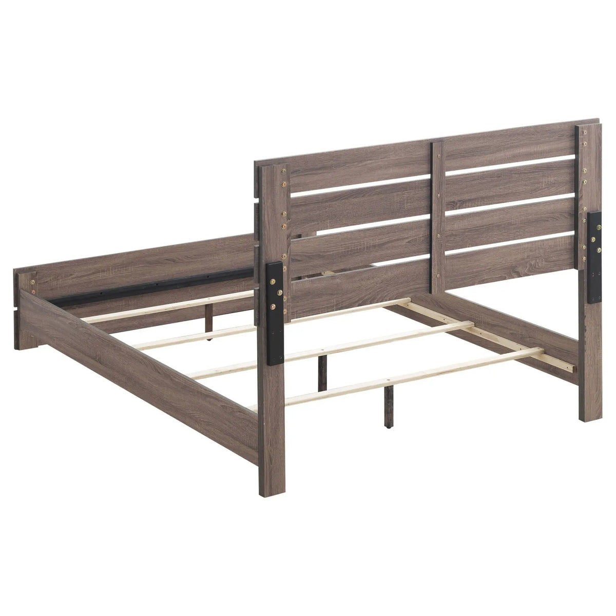 Brantford 5-piece Queen Bedroom Set Barrel | 5-Piece Set | Engineered Wood & Veneer | Oak