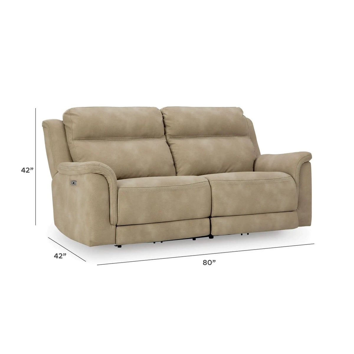 Next-Gen Durapella Reclining Power Sofa | 2 Pieces | Fabric | Living Room