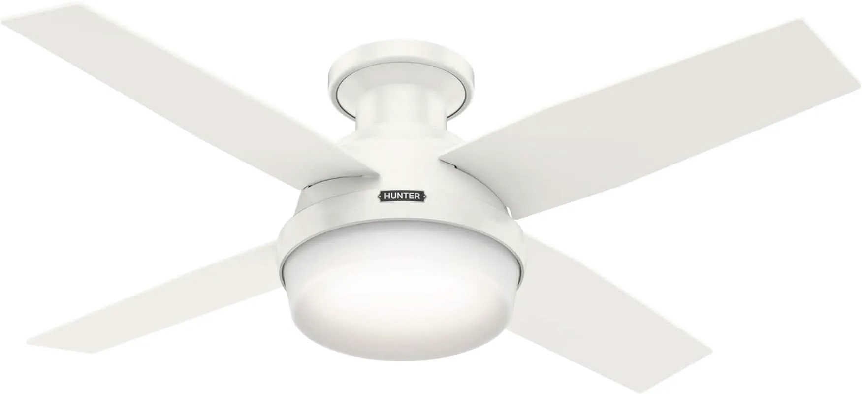 44-Inch LED Low-Profile Ceiling Fan With Remote Control from PriceLows™