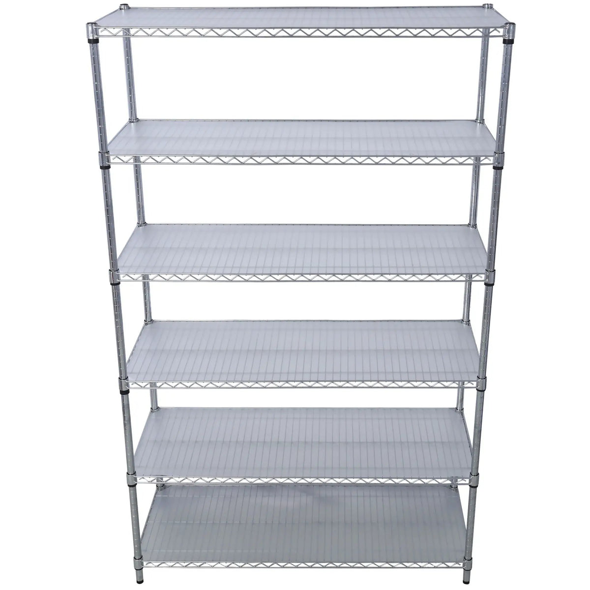6 Tier Wire Shelving Unit | 6000 Lb Capacity | NSF Metal Rack | Adjustable Shelves