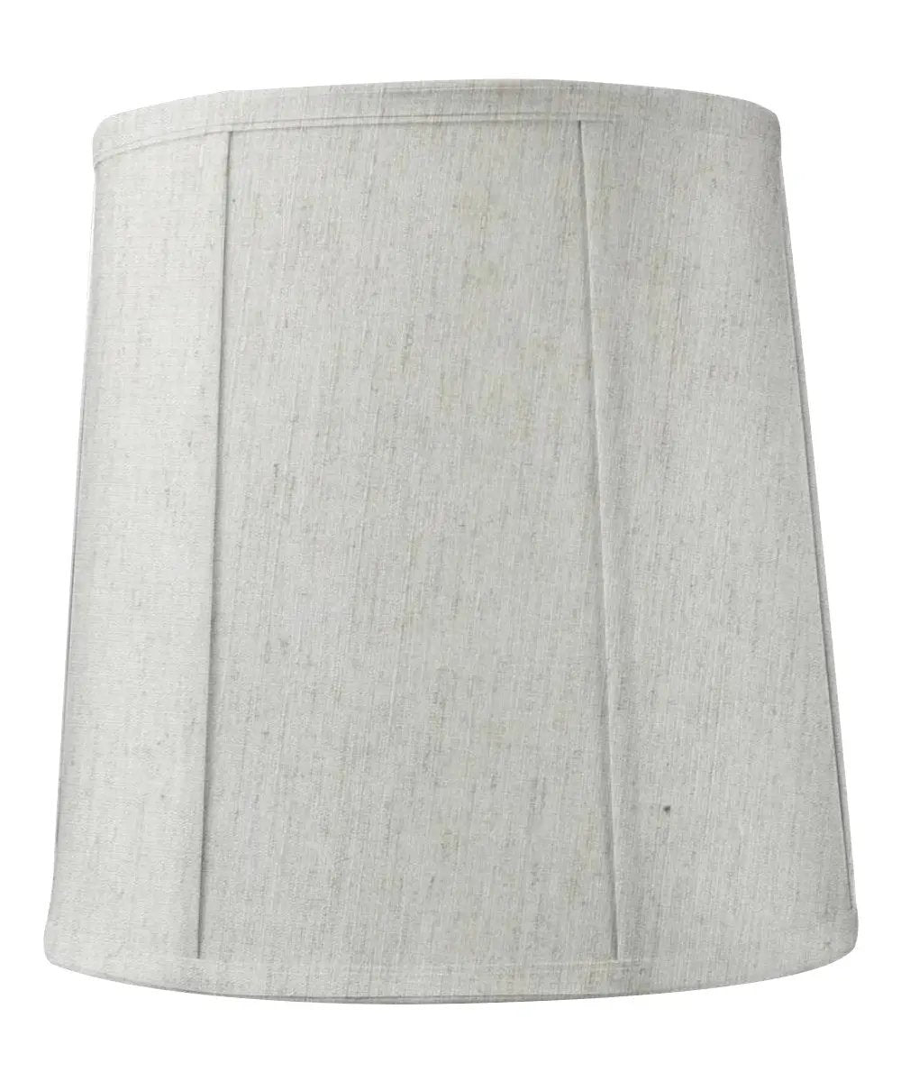 Drum Lamp Shade | 14x15 Inch | Softback Oatmeal | Premium Shantung Fabric