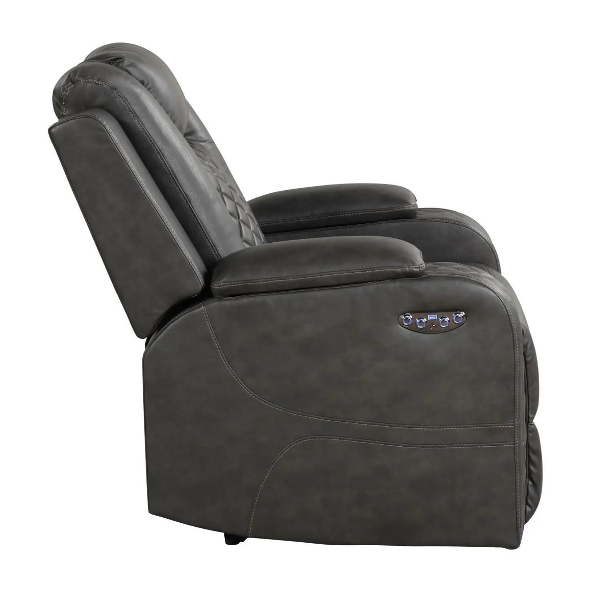Power Recliner Chair | USB Charging | LED Lighting | Adjustable Headrest