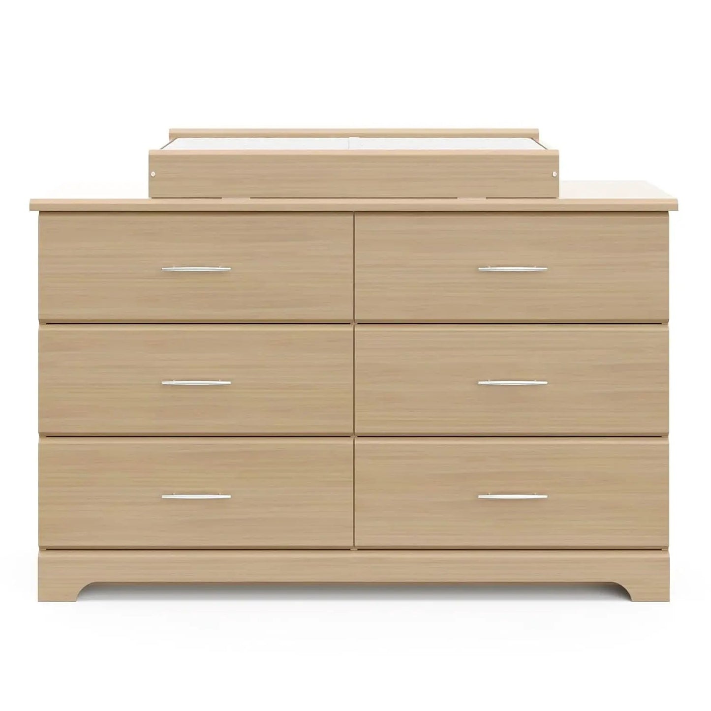 Brookside 6 Drawer Dresser Driftwood Nursery Furniture from PriceLows™