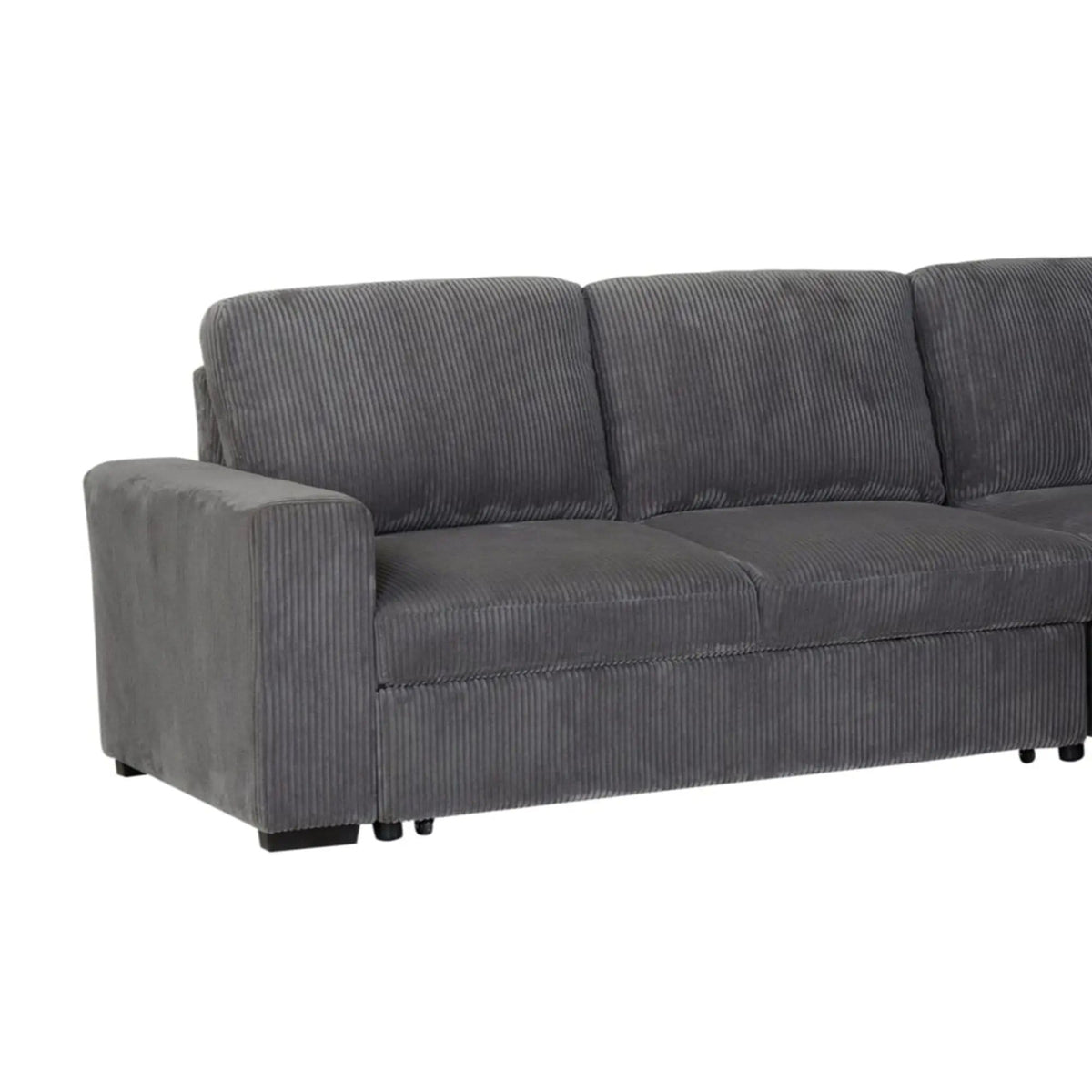 Melody Contemporary Design Sectional Sofa | 2 Pieces | Fabric | Living Room