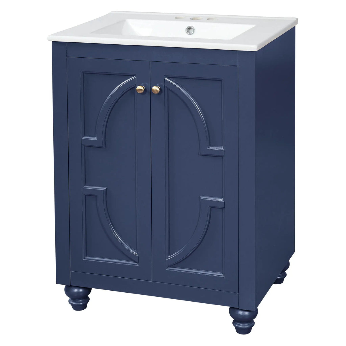 Bathroom Vanity | Soft Close Hinges | Back Open Design