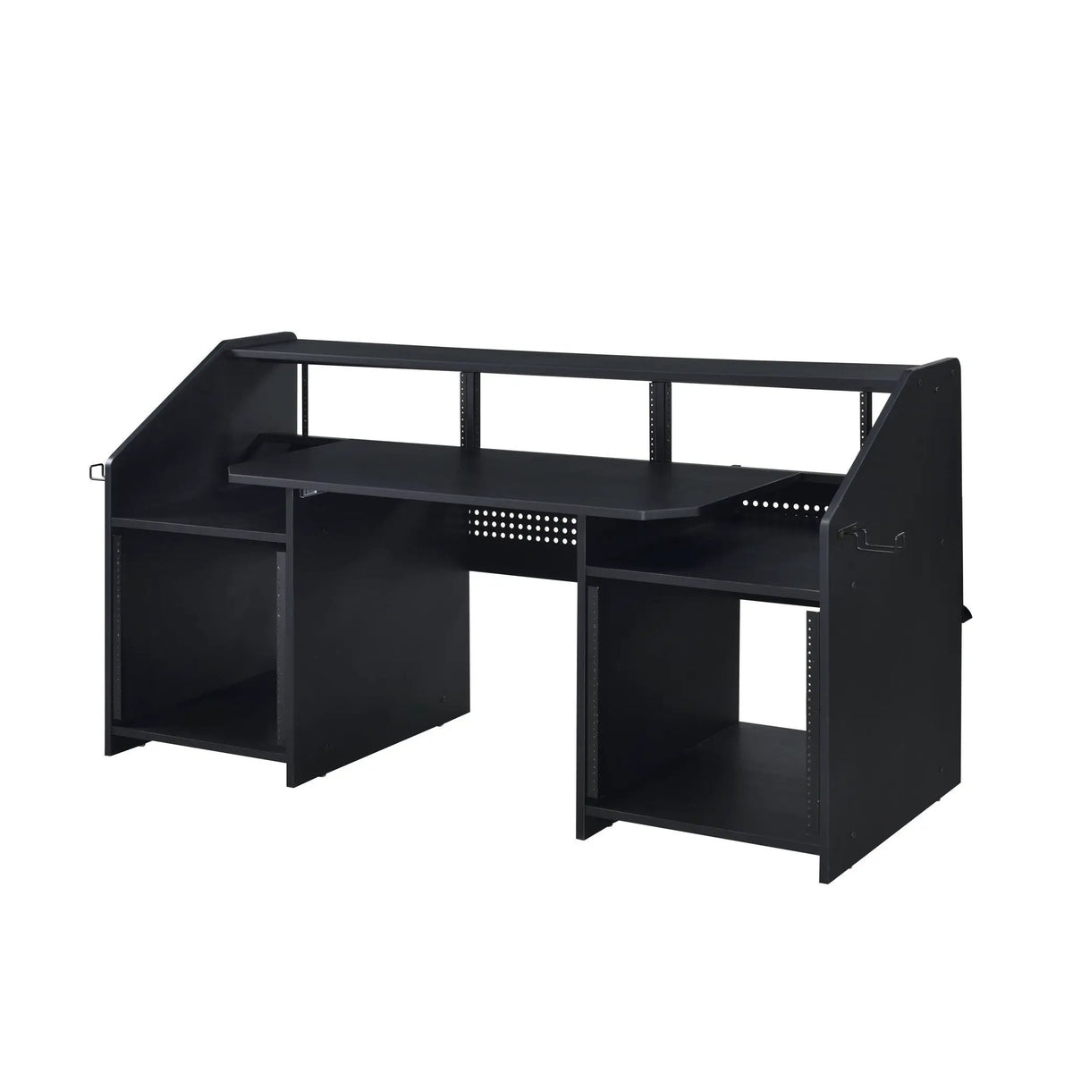 Annette Music Desk | Wood Finish | 18 Mm Thick Tabletop | Cable Management