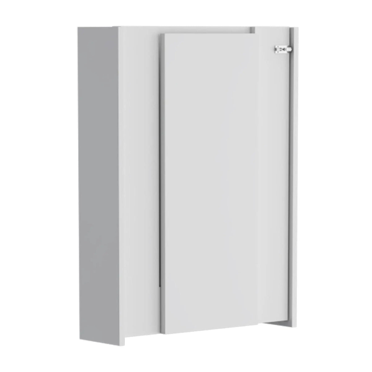 Wall Foldable Table | White | Multiple Shelves | Space-Saving Hutch