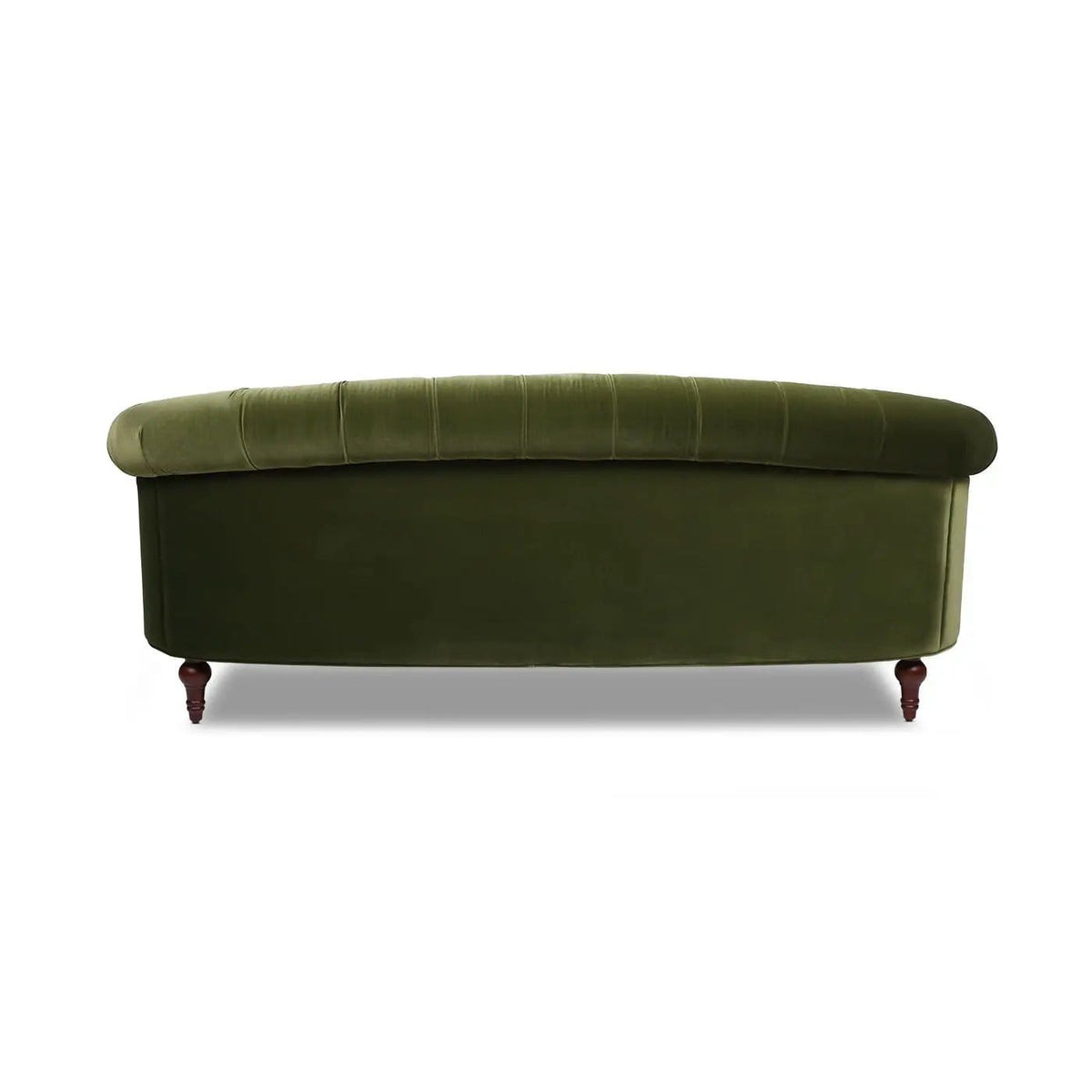 La Rosa Victorian Chesterfield Tufted Sofa | 3 Pieces | Fabric & Iron | Living Room