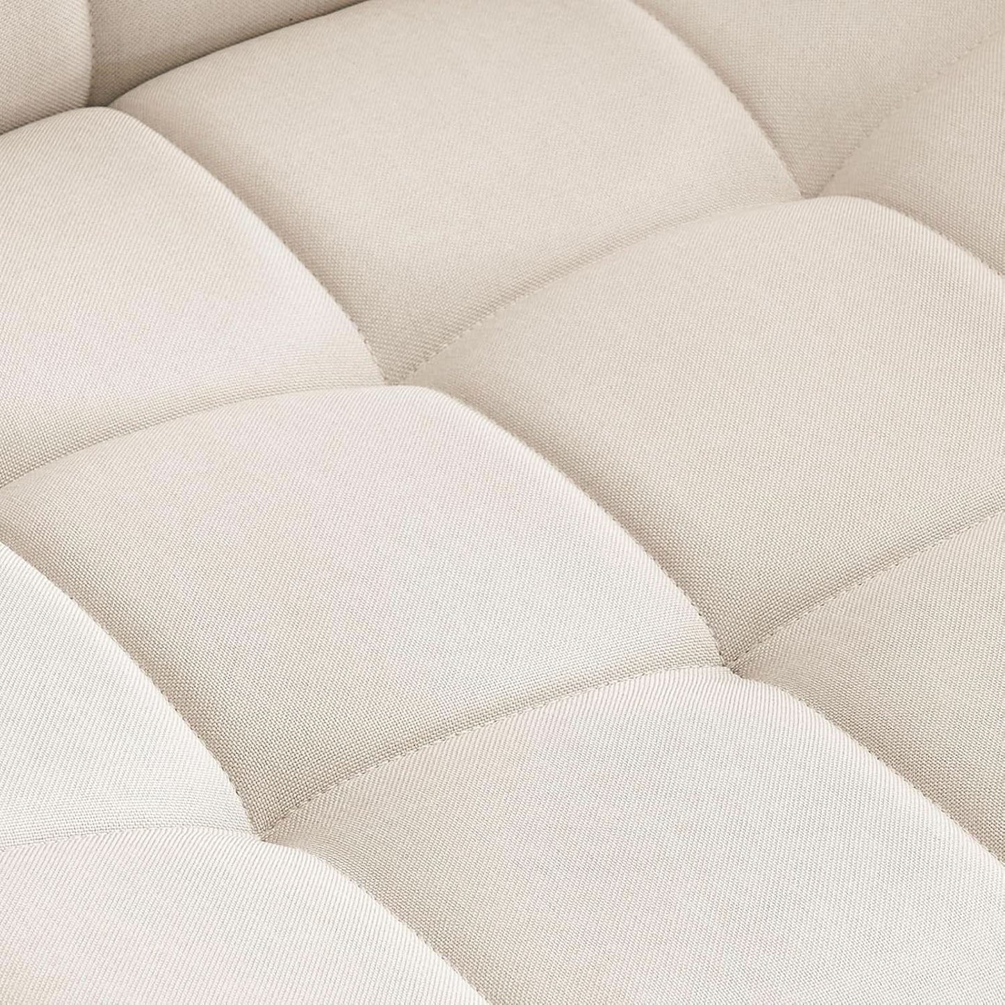 Height Adjustable Swivel Office Chair With Wheels Beige from PriceLows™