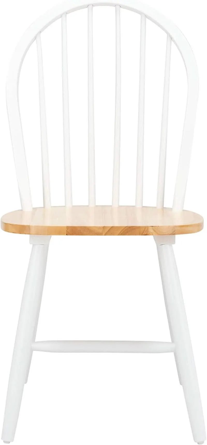Farmhouse 18 Inch Black Spindle Back Dining Chairs Set Of 2 from PriceLows™