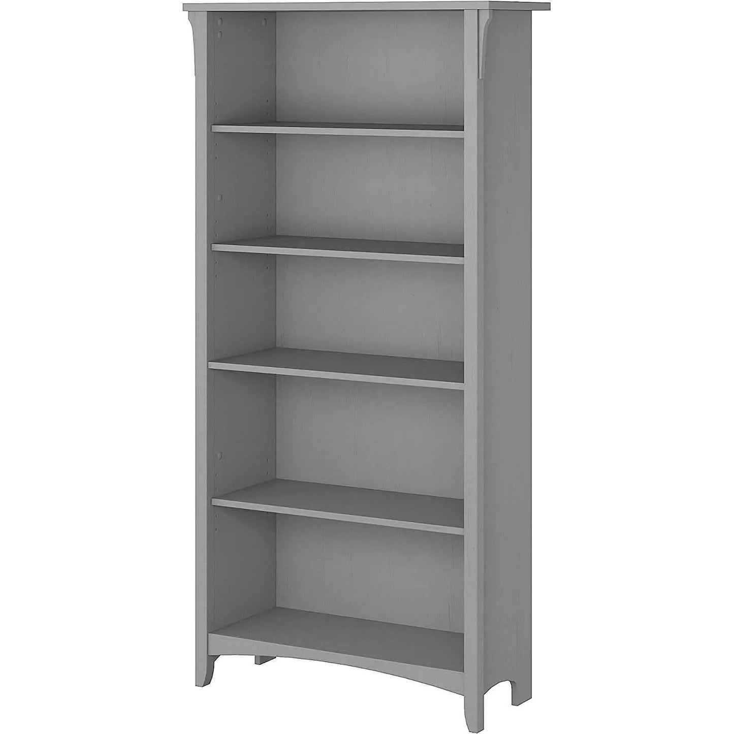Salinas Bookcase Cape Cod Gray 63 Inch Tall Living Room from PriceLows™