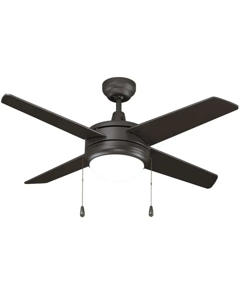 Ceiling Fan | 52 Inch | 4 Blade | Oil Rubbed Bronze With Led Light
