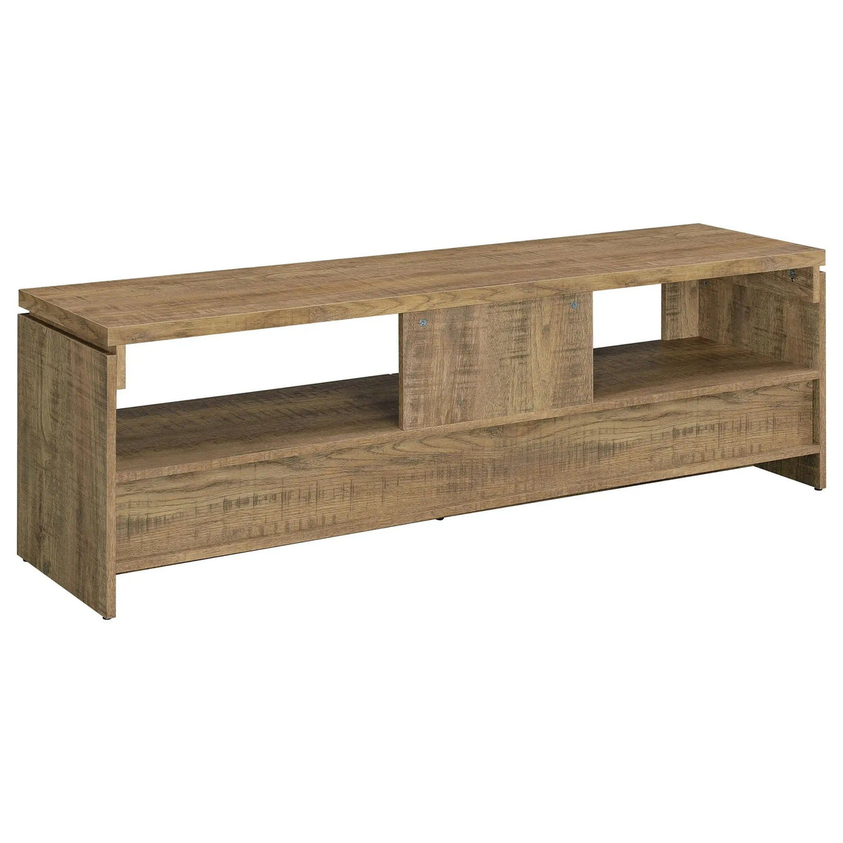 Elkton 2-drawer Engineered Wood 59-inch TV Stand Mango | 59 x 15.5 x 19.75 in | Engineered Wood | Living Room