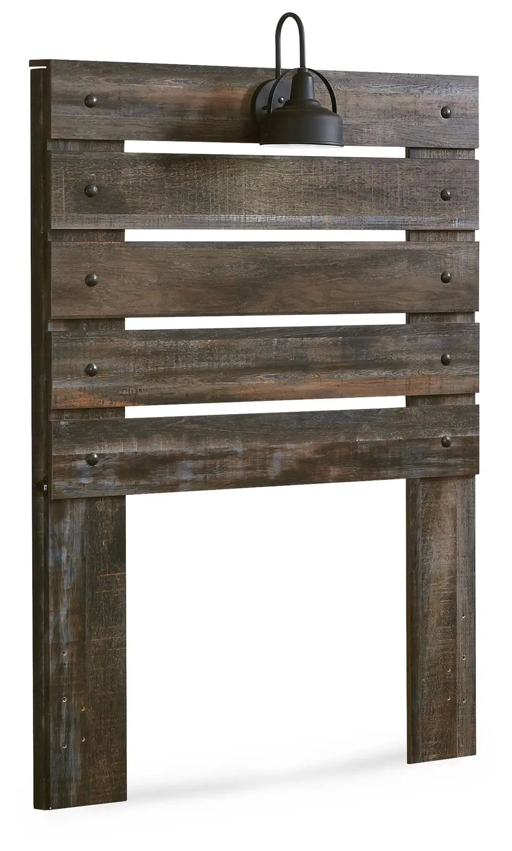 Drystan Panel Headboard | Rustic Industrial Style | 42 Inch Width | 60 Inch Height