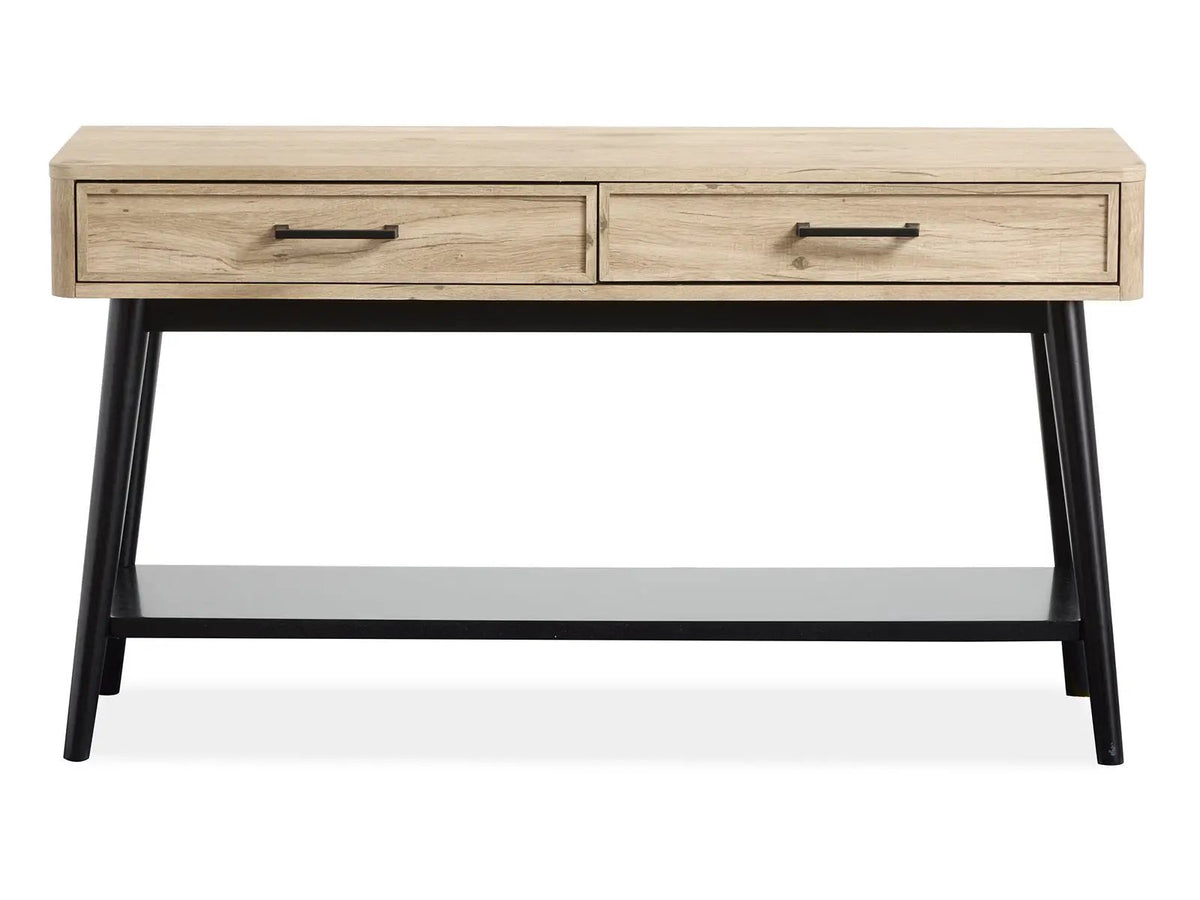 Fletcher Rectangular End Table | Driftwood Finish | Paper Veneer | Relaxed Modern Style