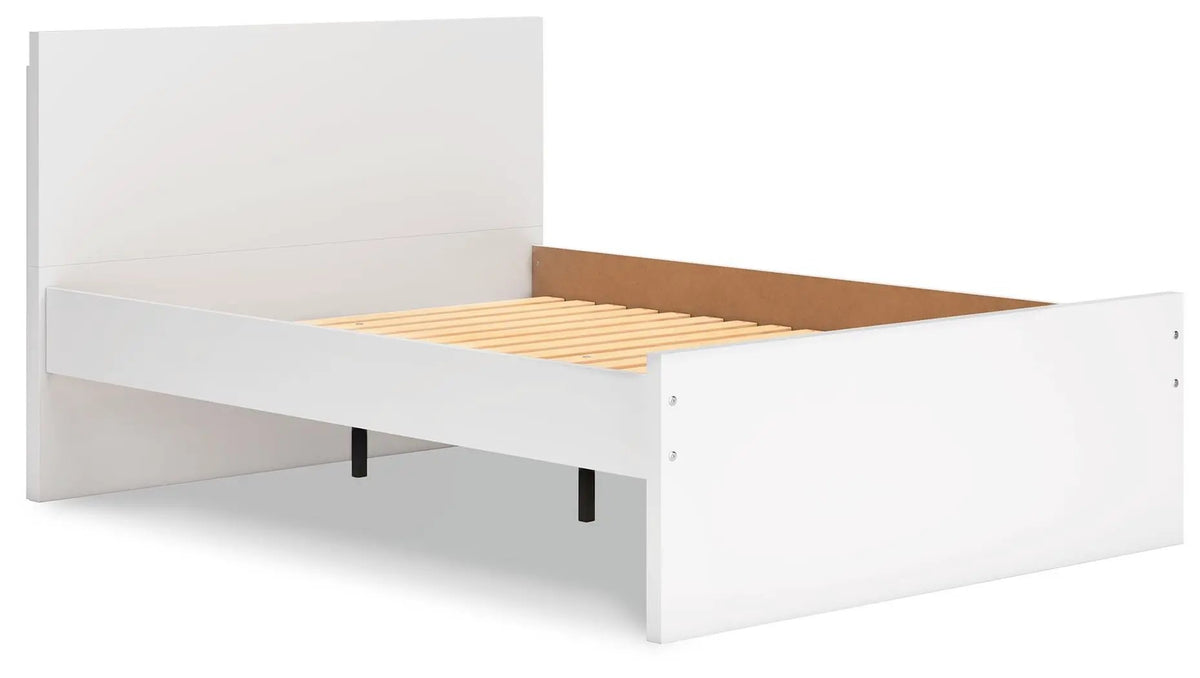 Onita Panel Platform Bed | Minimal Design | Ultra-Clean Lines | Easy-Elegant Solid Finish