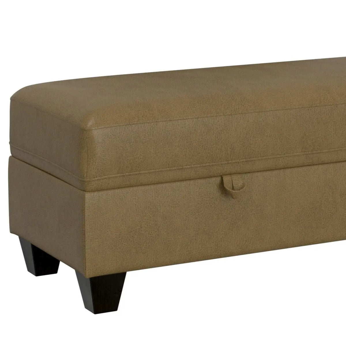 Drason Storage Ottoman | Transitional Style | Minimal Assembly | Low Maintenance