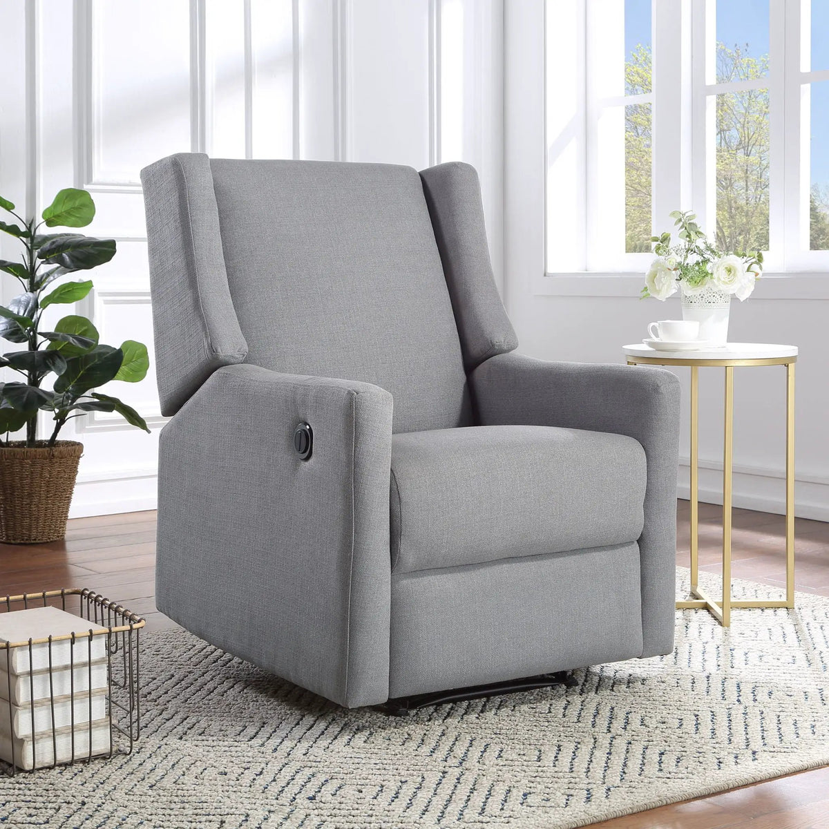 Pronto Power Recliner | Stylish Contemporary Design | Easy Motion Control | Power Button