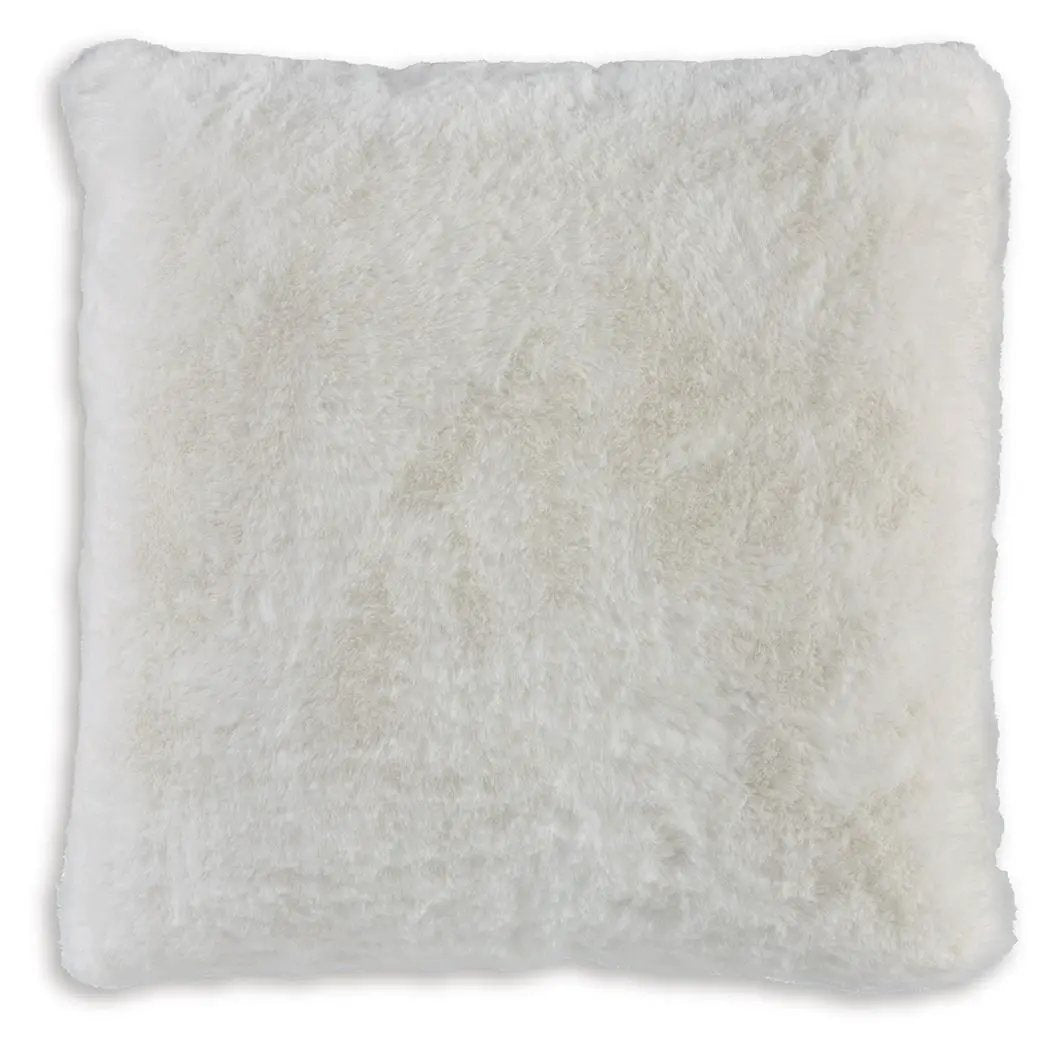 Gariland Faux Fur Throw Pillow | Faux Rabbit Fur | 20 x 20 Inch | Plush Feel